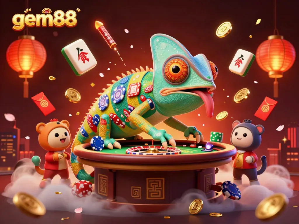 Experience thrilling gambling moments with gem88's unique casino atmosphere and vibrant game elements.