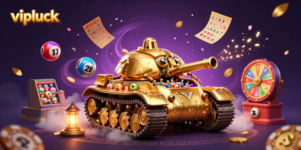 Experience thrilling gameplay at vipluck with dynamic bonuses, lottery balls, and a mini casino adventure.
